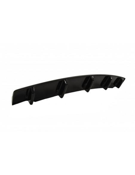 Lip trasero central BMW Serie 5 F11 (Con pack M)(Para 2 salidas individuales)(Con barras verticales)