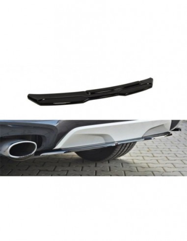 Lip trasero central BMW X4 F26 (Con pack M)(sin barras verticales)