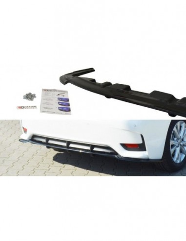 Lip trasero central Lexus CT Mk1 (Facelift)(con barras verticales)