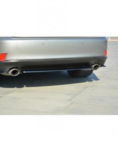 Lip trasero central Lexus IS T Mk3 (sin barras verticales)