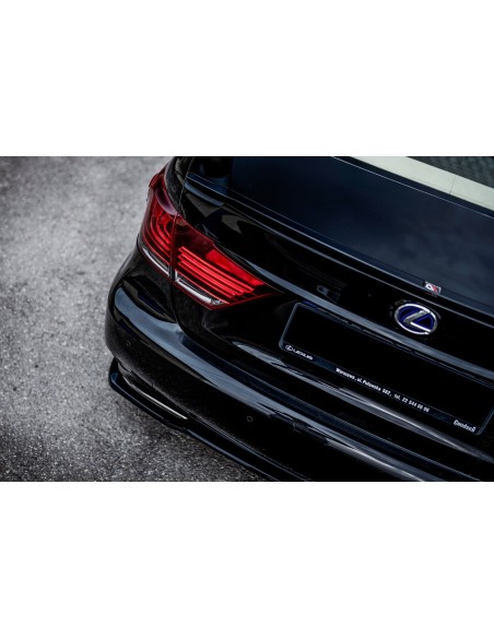 Lip trasero central Lexus LS Mk4 (Facelift)(Sin barras verticales) Lip trasero central Lexus LS Mk4 (Facelift)(Sin barras verticales)