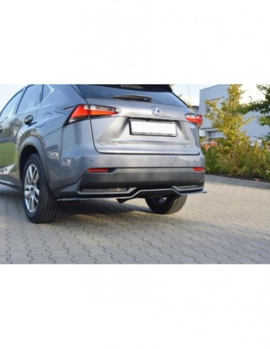 Lip trasero central Lexus NX H Mk1 (sin barras verticales)