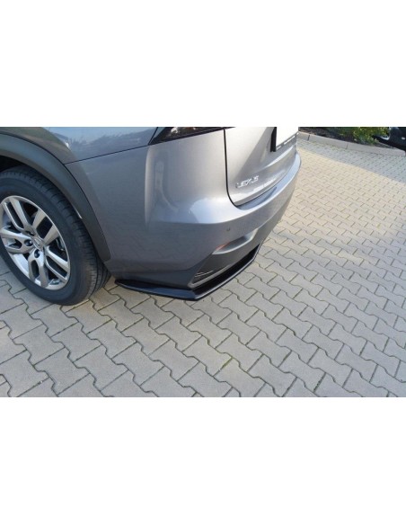 Lip trasero central Lexus NX H Mk1 (sin barras verticales) Lip trasero central Lexus NX H Mk1 (sin barras verticales)