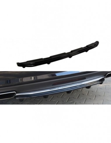 Lip trasero central Mercedes-Benz CLS C218 (AMG Line)(Con barras verticales)