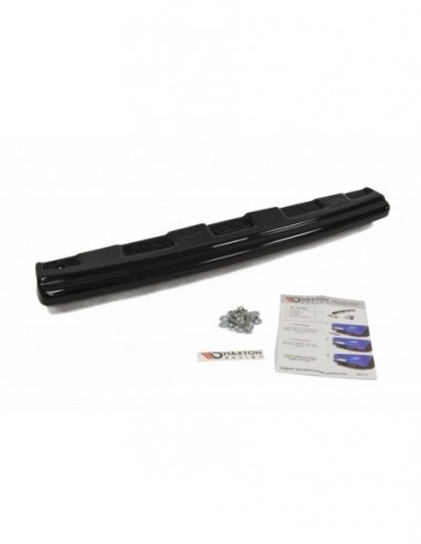 Lip trasero central Mitsubishi Lancer Evo X (con barras verticales)