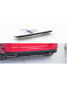 Lip trasero central Skoda Kodiaq RS (Sin barras verticales)