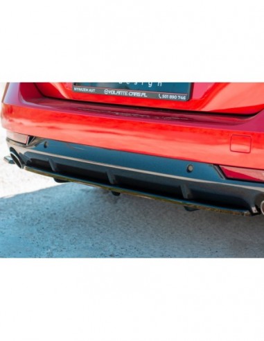 Lip trasero central Peugeot 508 SW Mk2 (Con barras verticales)