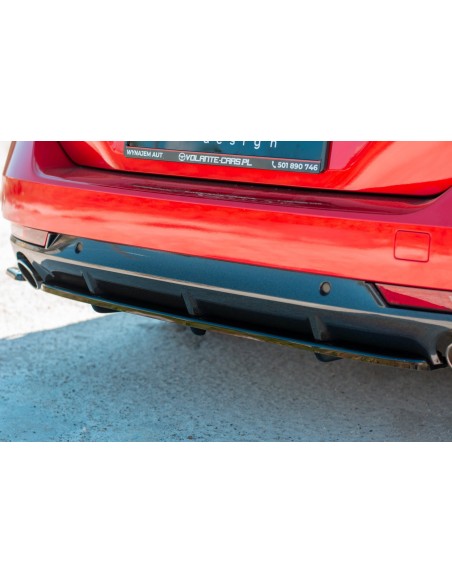 Lip trasero central Peugeot 508 SW Mk2 (Con barras verticales)
