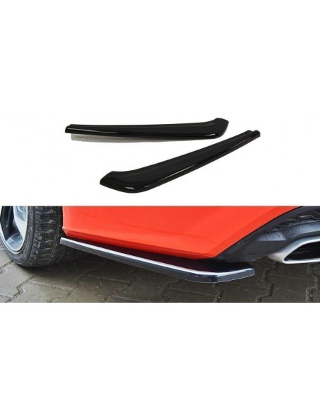 Lips traseros laterales Audi A7 C7 (S-Line)(Facelift) Lips traseros laterales Audi A7 C7 (S-Line)(Facelift)