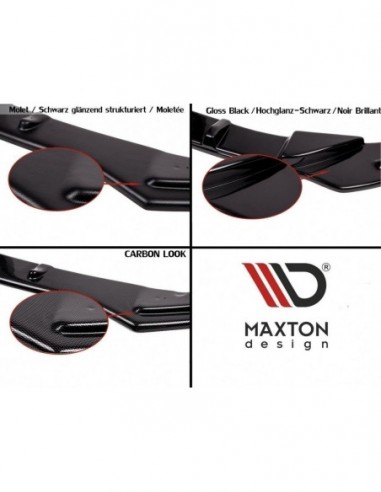 Lips traseros laterales Audi A7 C7 (S-Line)(Facelift)