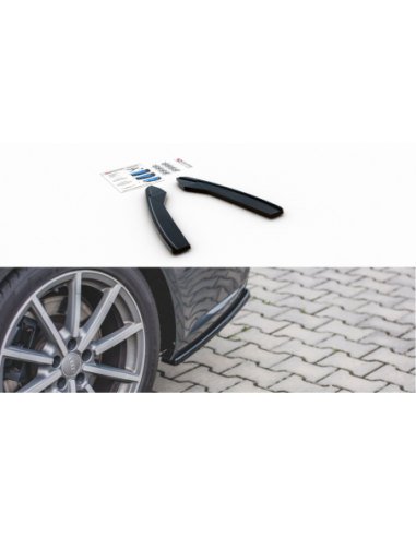 Lips traseros laterales Audi A6/S6 C7 (S-Line)(Facelift)