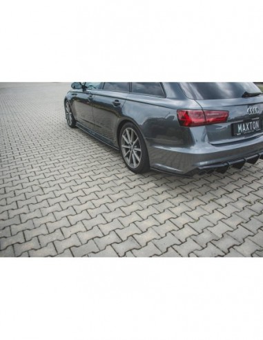 Lips traseros laterales Audi A6/S6 C7 (S-Line)(Facelift)