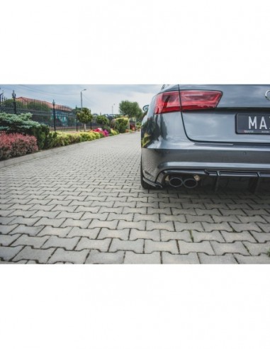 Lips traseros laterales Audi A6/S6 C7 (S-Line)(Facelift)