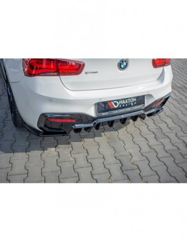 Lips traseros laterales V.3 BMW Serie 1 F20/F21 (Con pack M)(Facelift)