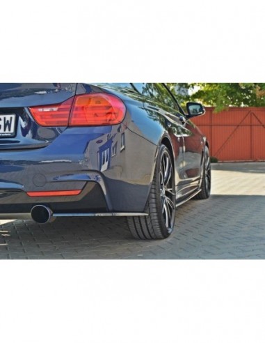 Lips traseros laterales BMW Serie 4 F32 (Con pack M)