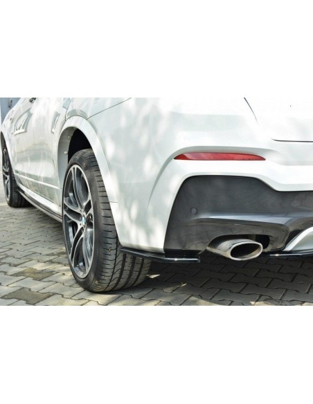 Lips traseros laterales BMW X4 F26 (Con pack M) Lips traseros laterales BMW X4 F26 (Con pack M)