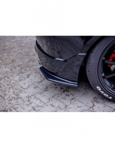 Lips traseros laterales Honda Civic Mk7 Type-R/S (Facelift)