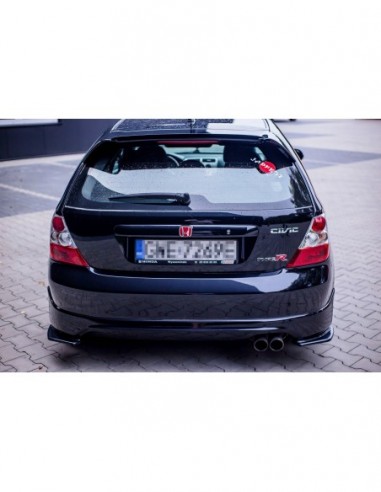 Lips traseros laterales Honda Civic Mk7 Type-R/S (Facelift)