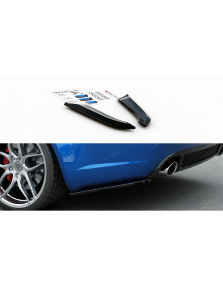 Lips traseros laterales V.1 Audi RS4 B7 Sedan