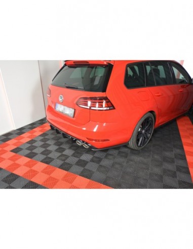 Lips traseros laterales V.1 Volkswagen Golf VII R Variant (Facelift)