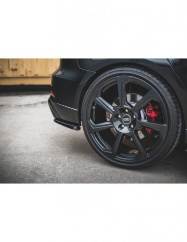 Lips traseros laterales V.2 Audi RS3 8V Sportback (Facelift)