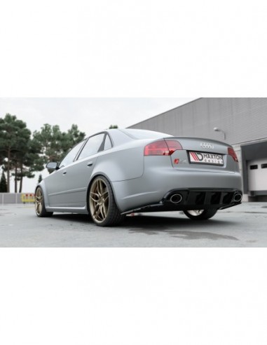 Lips traseros laterales V.2 Audi RS4 B7 Sedan