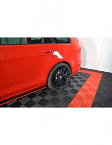Lips traseros laterales V.2 Volkswagen Golf VII R Variant (Facelift)