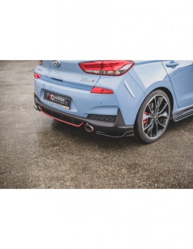 Lips traseros laterales V.2 Hyundai i30N Mk3 Hatchback
