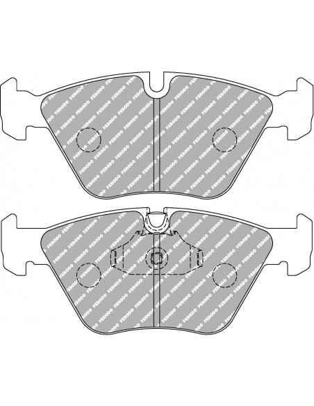 Pastillas Ferodo Racing DS2500 BMW Serie 3 E46 330i/330d delanteras