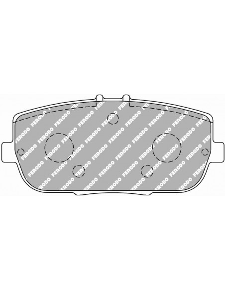 Pastillas Ferodo Racing DS2500 Mazda MX-5 ND traseras