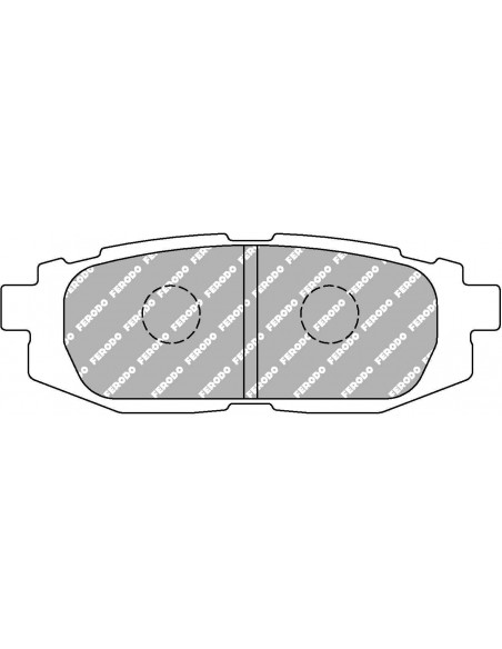 Pastillas Ferodo Racing DS2500 Subaru BRZ traseras