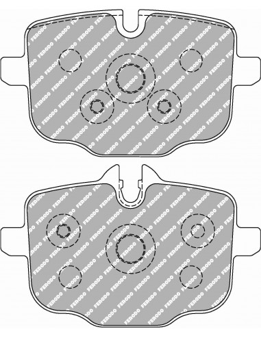 Pastillas Ferodo Racing DS2500 BMW Serie 5/M5 F10 traseras