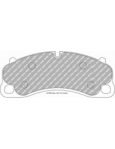Pastillas Ferodo Racing DS2500 Porsche 911 991 GT3/Turbo delanteras