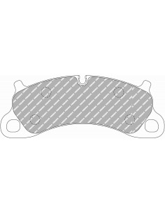 Pastillas Ferodo Racing DS2500 Porsche 911 991 exc. GT3/Turbo delanteras
