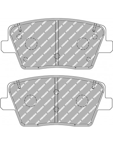 Pastillas Ferodo Racing DS2500 Hyundai i30N traseras