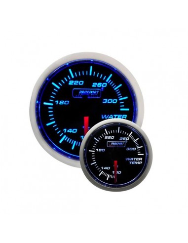 Manómetro Prosport 52mm temperatura agua Blanco/Azul