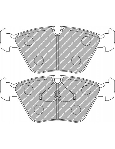 Pastillas Ferodo Racing DS2500 BMW M3 E36 delanteras