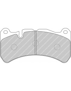 Pastillas Ferodo Racing DS2500 Alfa Romeo Stelvio Quadrifoglio delanteras