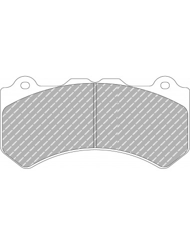 Pastillas Ferodo Racing DS1.11 Mercedes-Benz C63AMG W204 delanteras