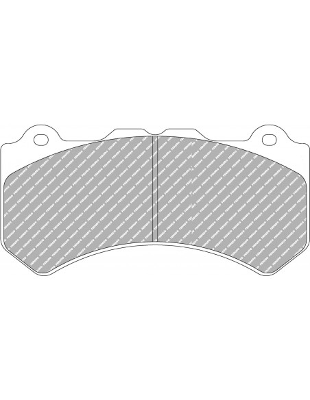 Pastillas Ferodo Racing DS1.11 Mercedes-Benz C63AMG W204 delanteras