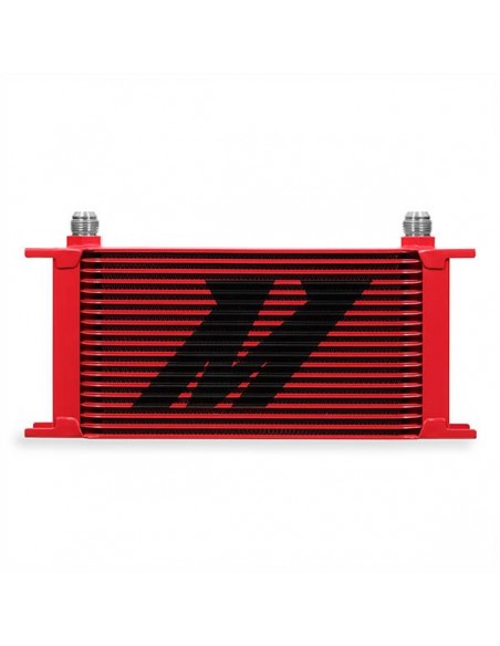 Radiador aceite universal Mishimoto 19 filas Rojo