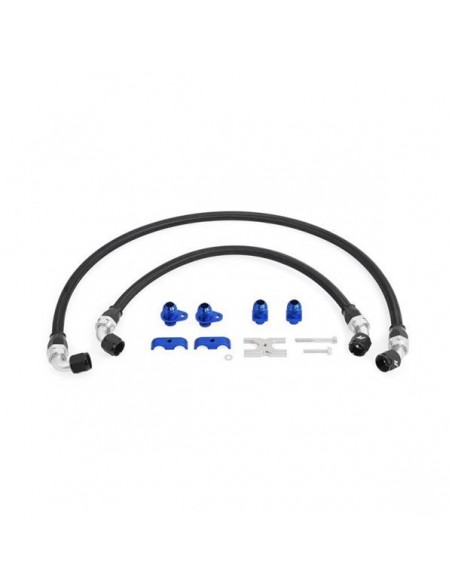 Línea radiador aceite trenzada nylon Mishimoto BMW M4 F82/F83