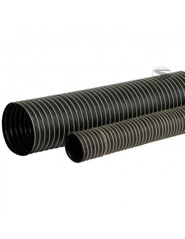 Tubo canalizador aire negro 102mm