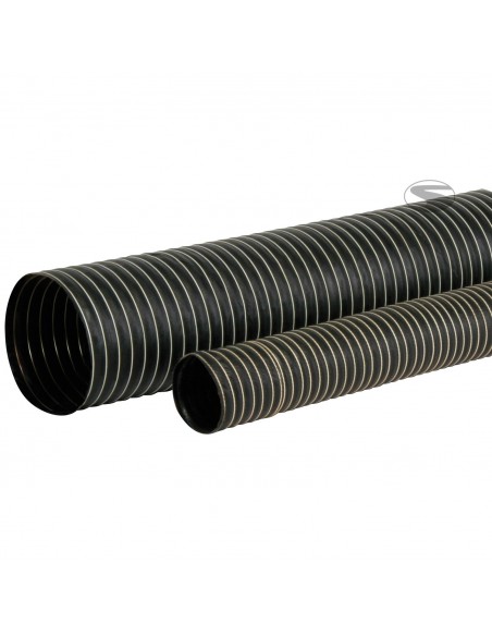 Tubo canalizador aire negro 102mm