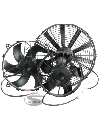 Electroventilador Spal soplo 336/305mm hoja curva 2190cbm/h