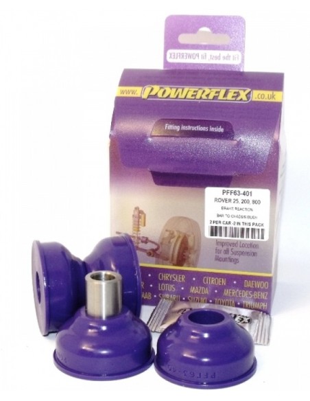 Silentblock delantero barra frenos Powerflex Rover 400 90-95