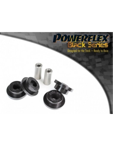 Silentblock delantero subchasis del/tras Powerflex Audi 80/90 Quattro 83-92 (12mm) Black series