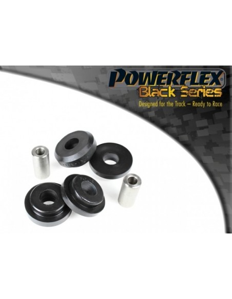 Silentblock trasero subchasis del/tras Powerflex Audi 80/90 Quattro 83-92 (12mm) Black series