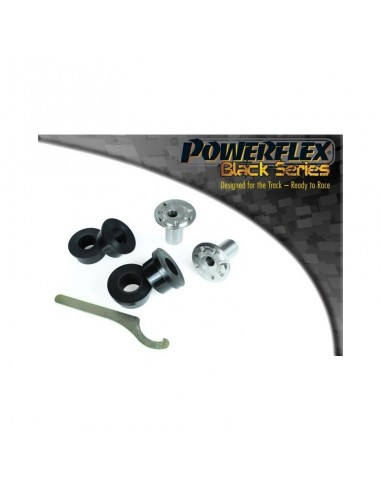 Silentblock delantero trapecio del Powerflex Audi A3/S3 8L 2WD/4WD (Avance 45mm) (Ajustable caida) Black series