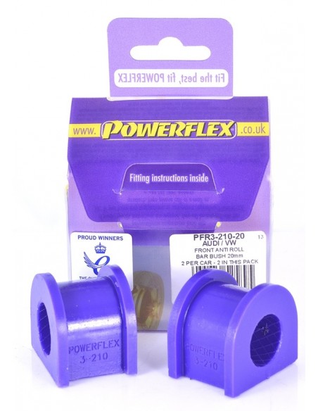 Silentblock estabilizadora tras Powerflex 22mm Audi A4/S4/RS4 B7 2WD/4WD